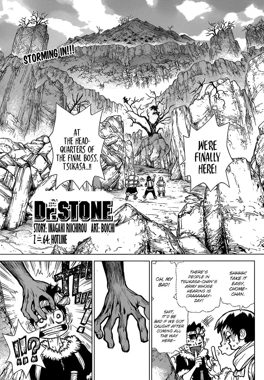 Read Dr. Stone Chapter 64 Online