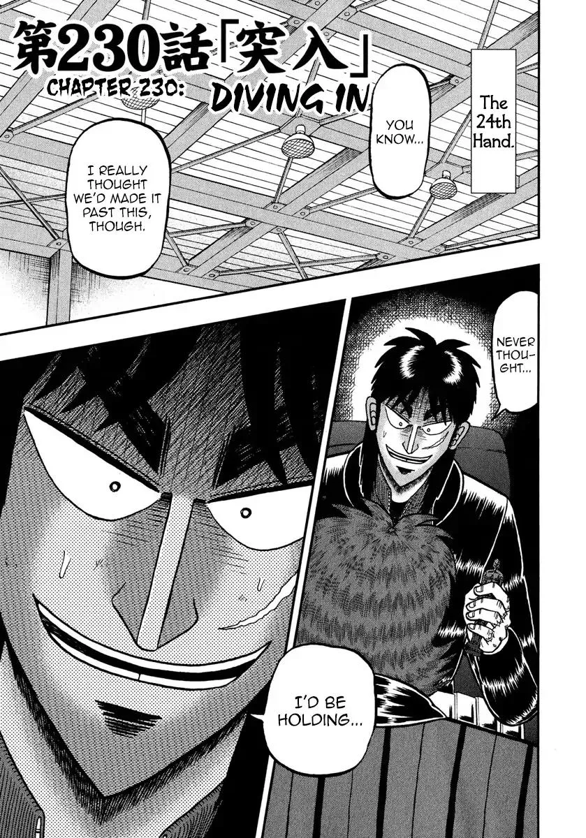 Read Gambling Outcast Kaiji: The One Poker Arc – Kaiji Part 5 Chapter 230 - Diving In Online