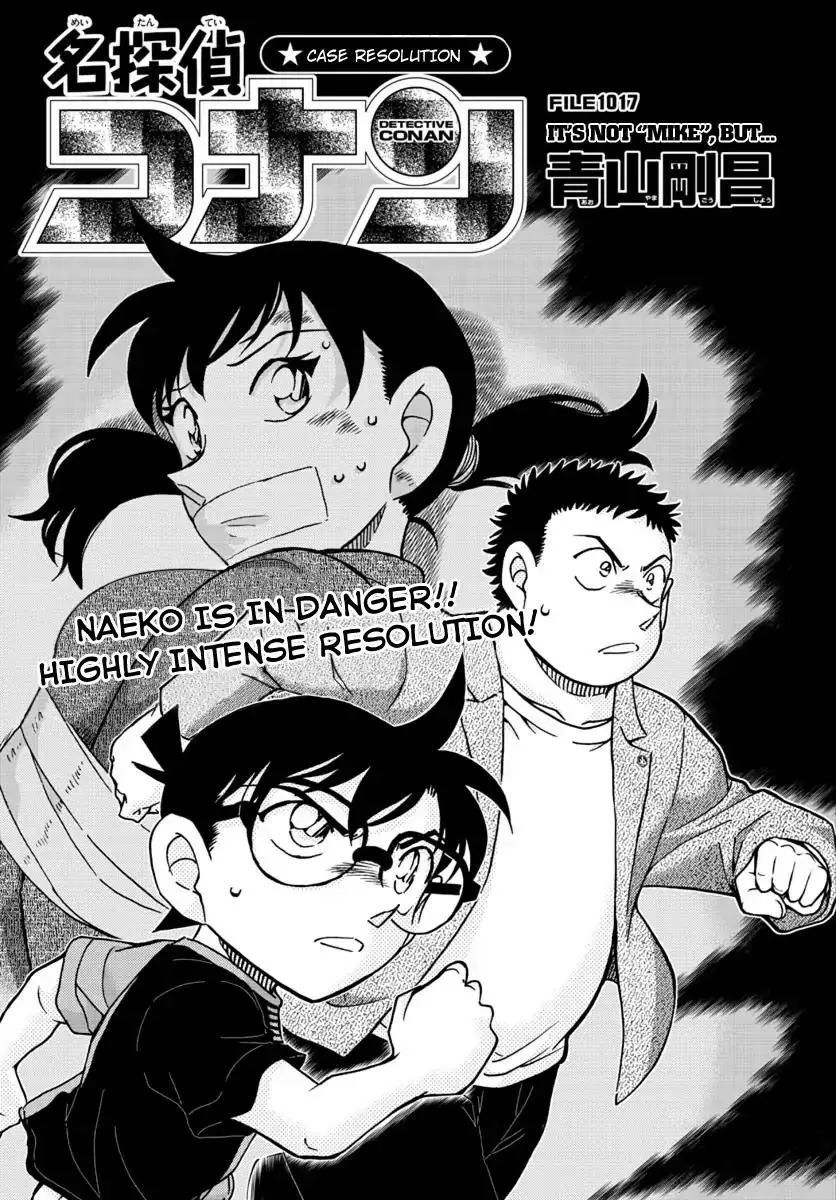 Read Detective Conan Chapter 1017 Online