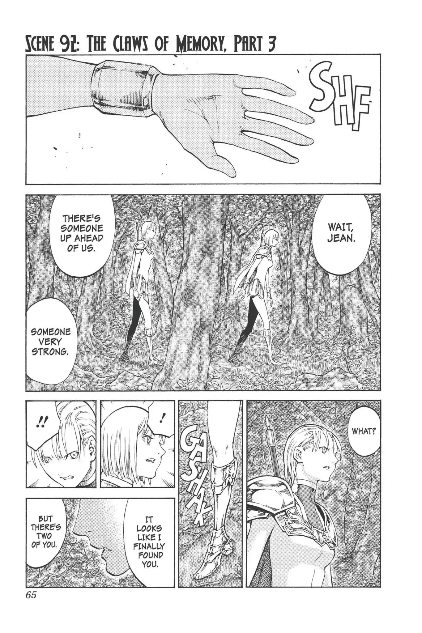 Read Claymore Chapter 92 - Vol.17 Scene 92: The Claws of Memories, Part 3 Online