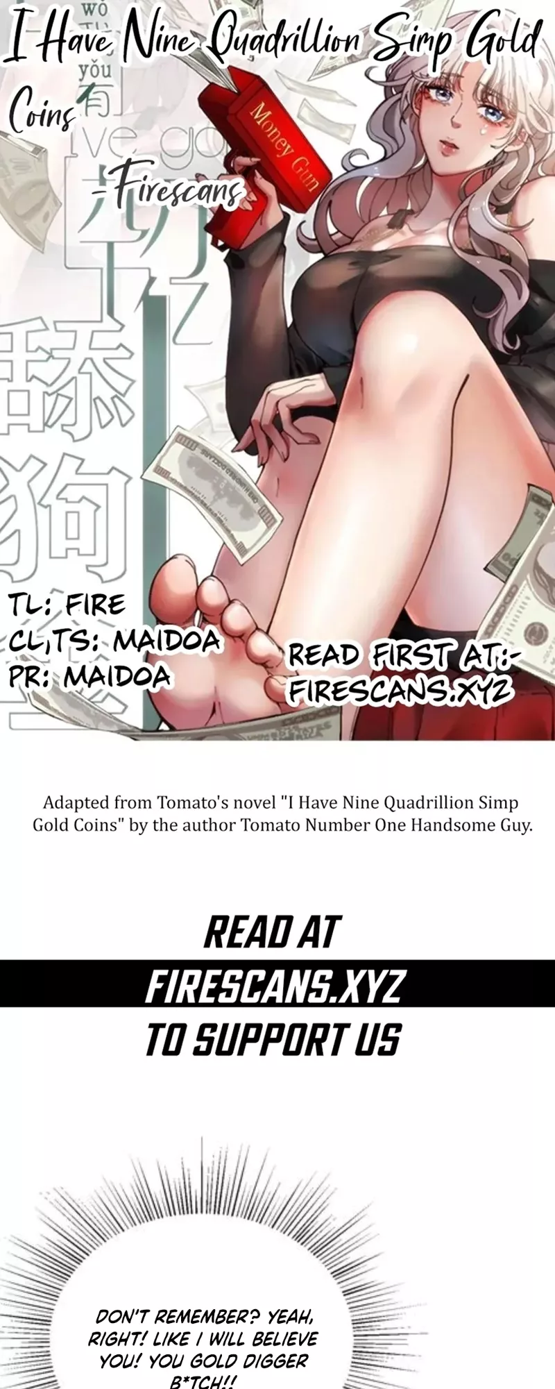 Read I Have Nine Quadrillion Simp Gold Coins Chapter 286 Online