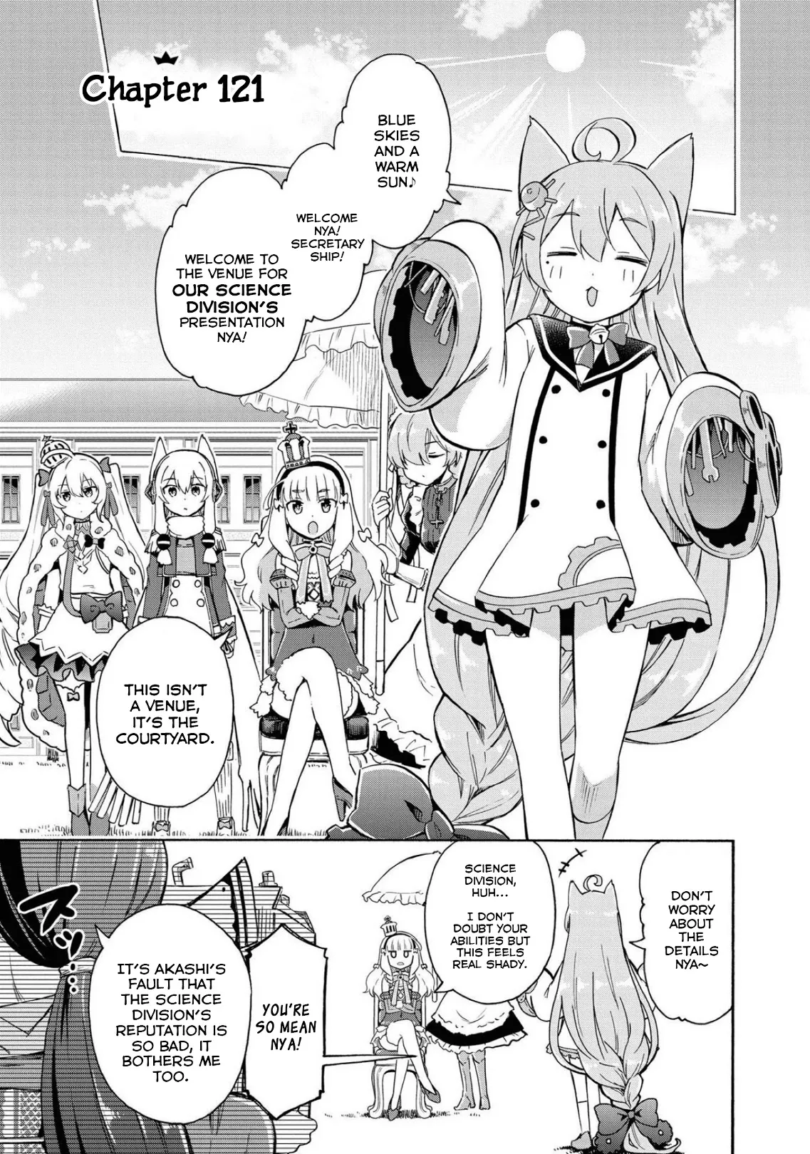 Read Azur Lane: Queen’s Orders Chapter 121 Online