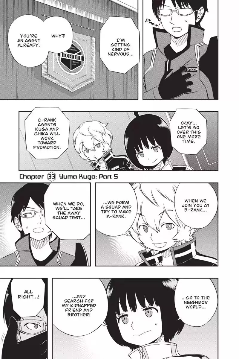 Read World Trigger Chapter 33 - Yuma Kuga: Part 5 Online