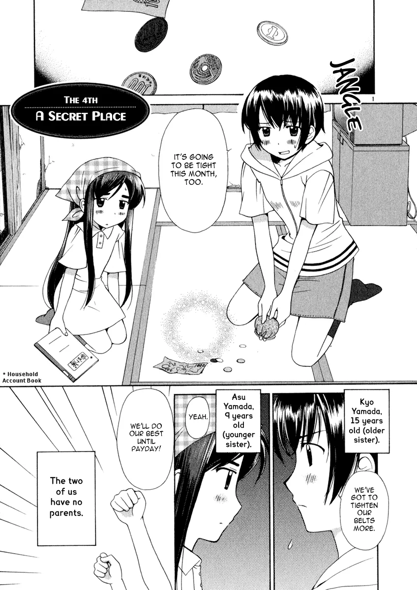 Read Binbou Shimai Monogatari Chapter 4 - A Secret Place Online