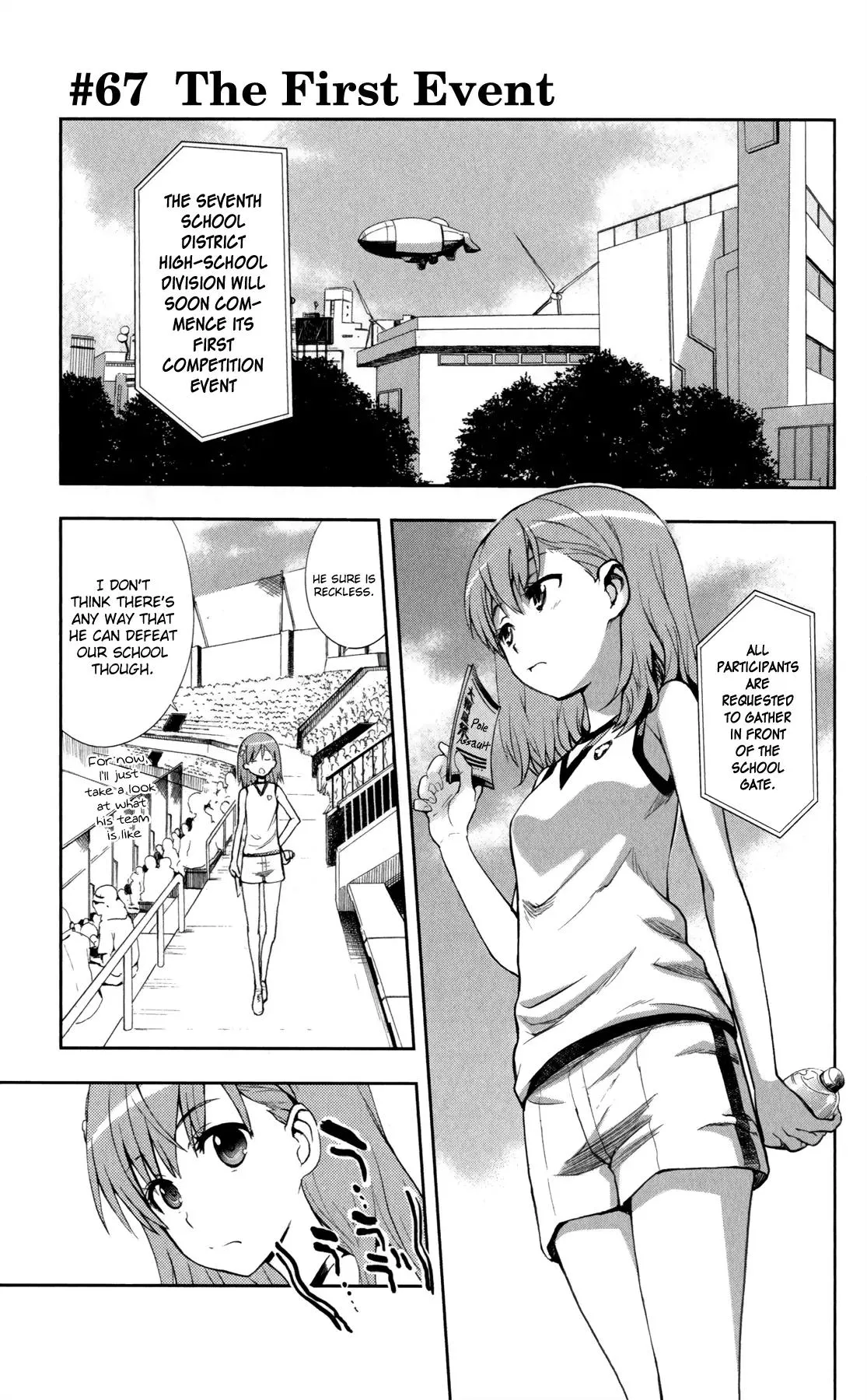 Read To Aru Majutsu no Kinsho Mokuroku Chapter 67 - The First Event Online