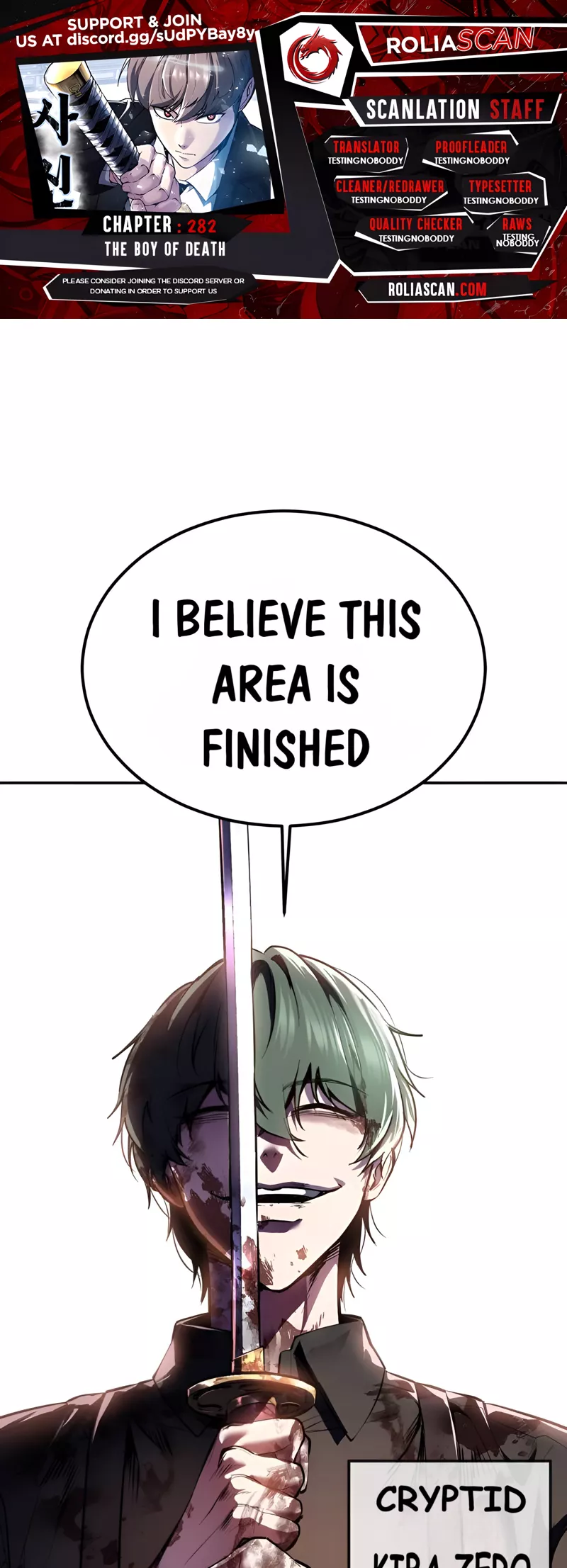 Read The Boy of Death Chapter 282 Online