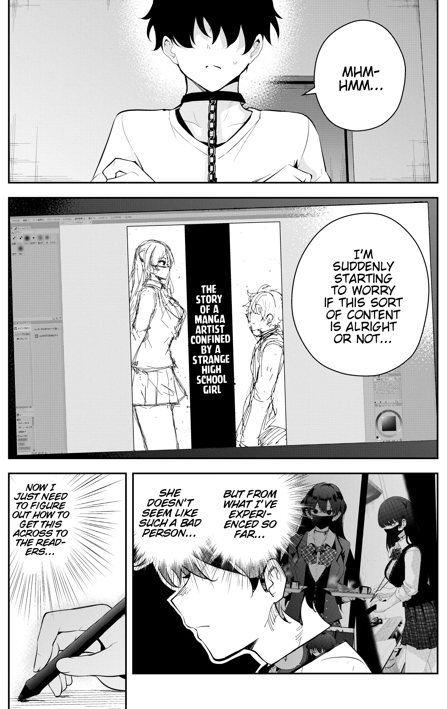 Read Mishiranu Joshikousei ni Kankensareta Mangaka no Hanashi Chapter 18 - Day 18 Online