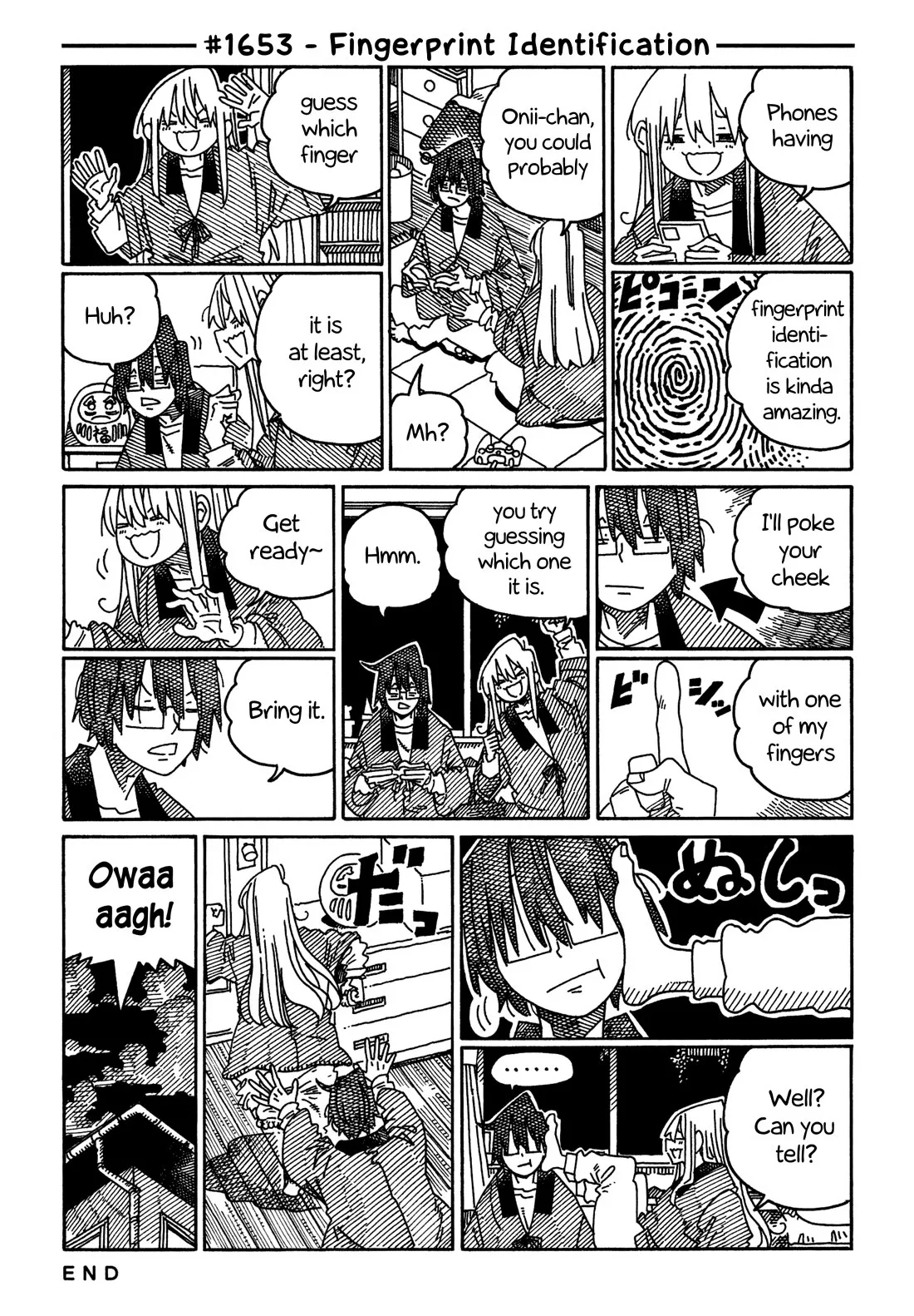 Read Hatarakanai Futari (The Jobless Siblings) Chapter 1653 - Fingerprint Identification Online
