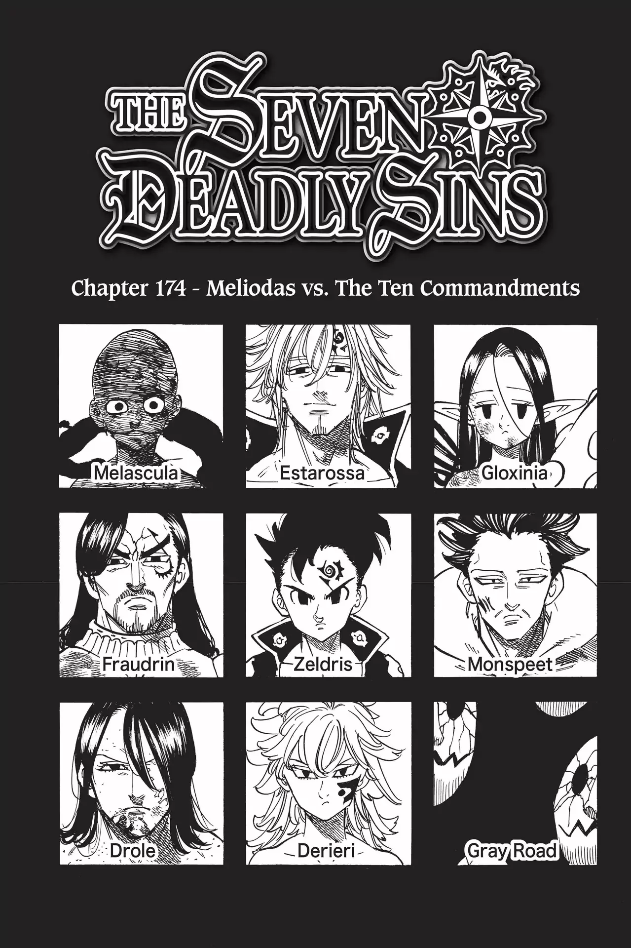 Read Nanatsu no Taizai Chapter 174 - Meliodas vs. The Ten Commandments Online