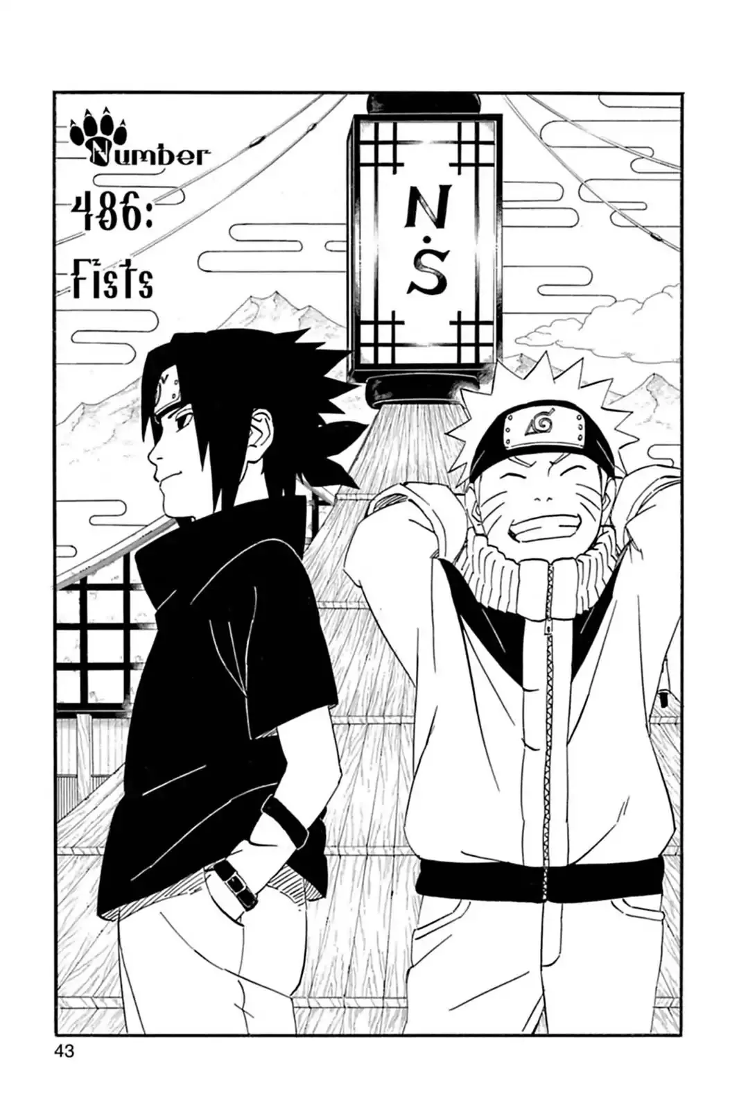 Read Naruto Chapter 486 - Fists Online