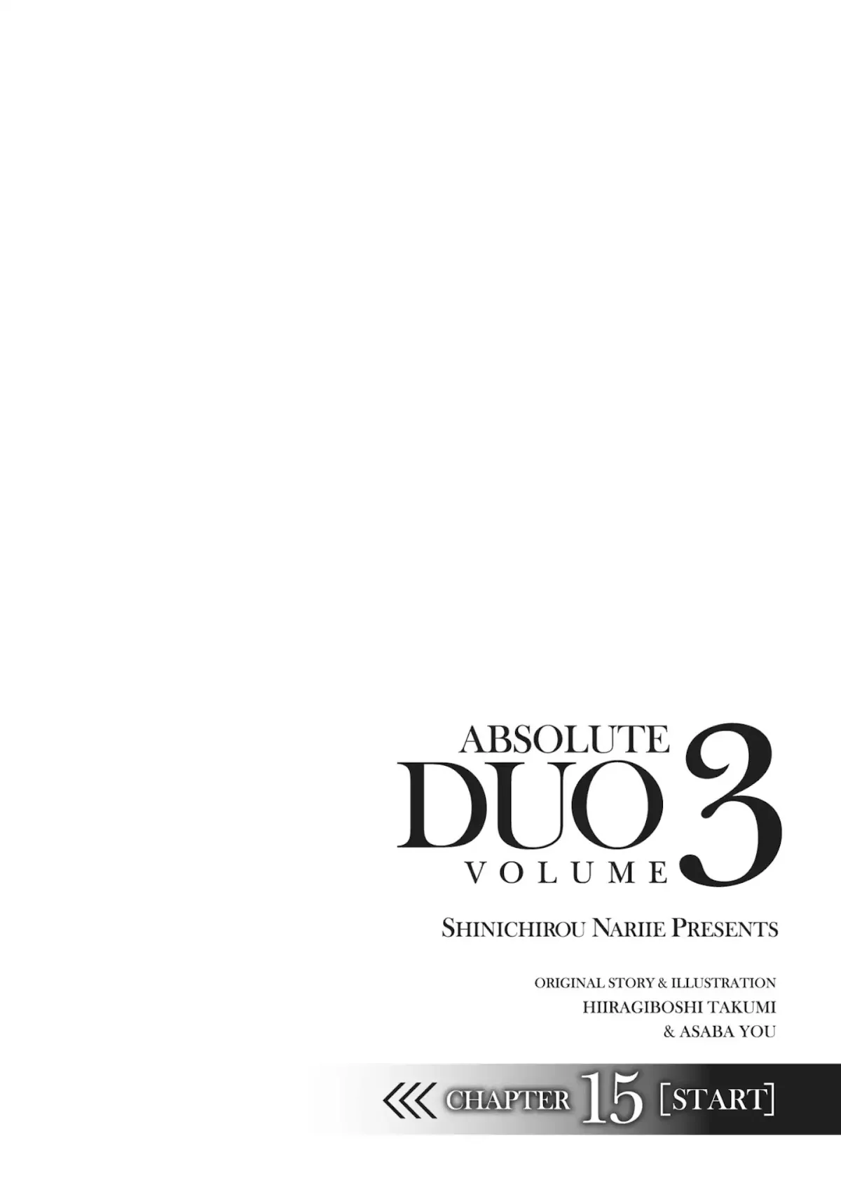 Read Absolute Duo Chapter 15 - Exception Online