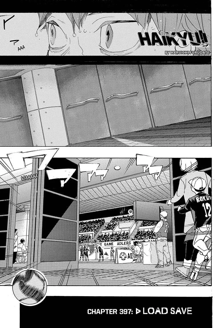 Read Haikyu!! Chapter 397 Online