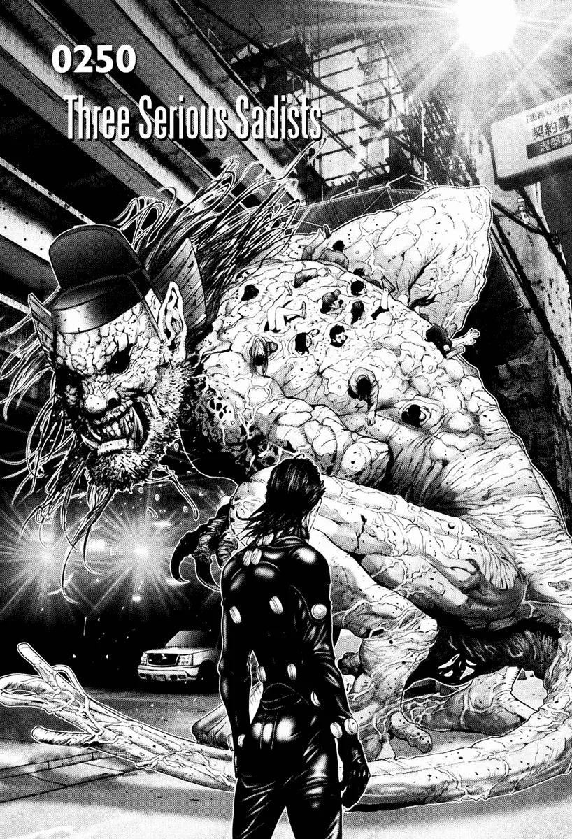 Read Gantz Chapter 250 - The Three Total Sadists Online