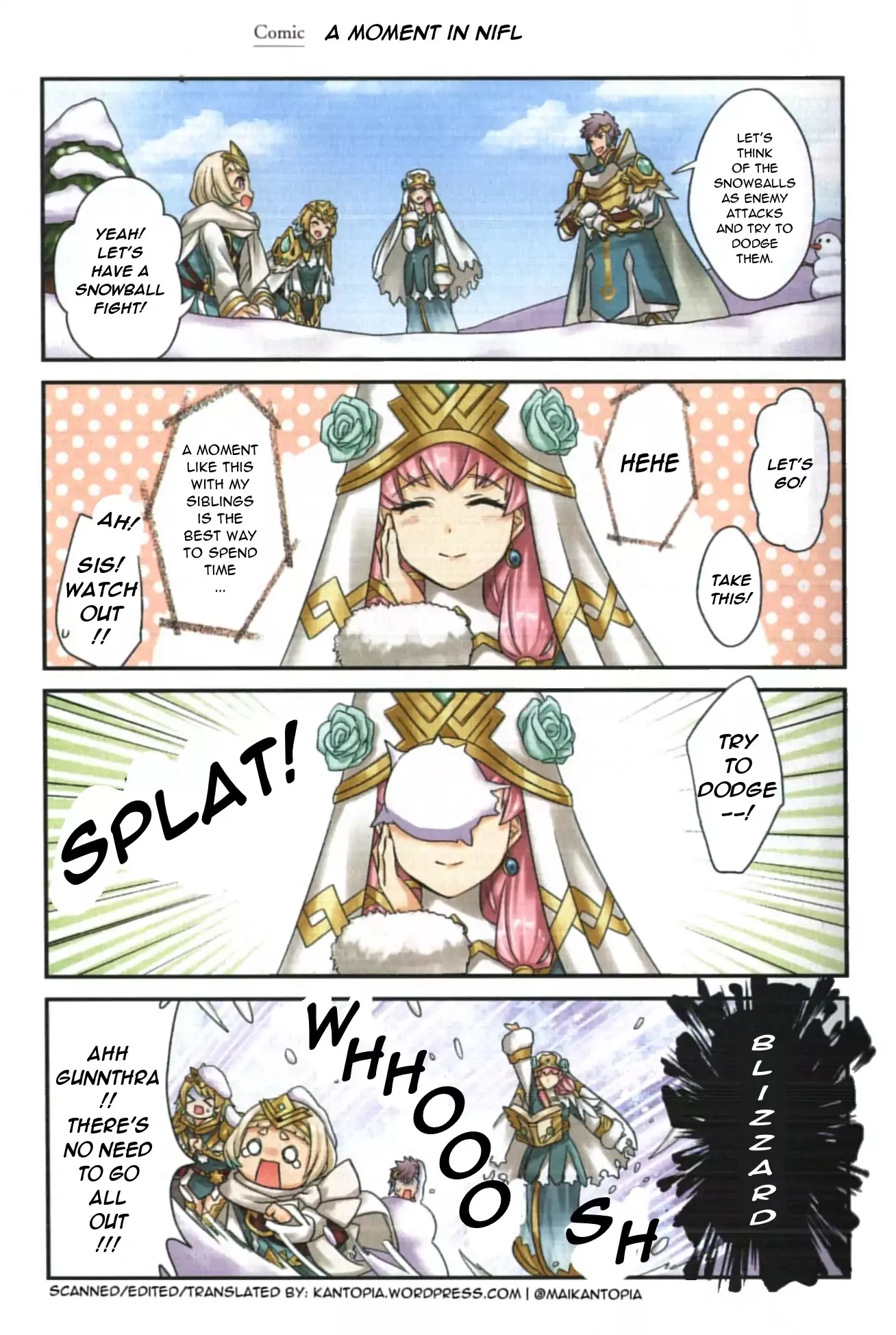 Read Fire Emblem Heroes Daily Lives of the Heroes Chapter 0.9 Online