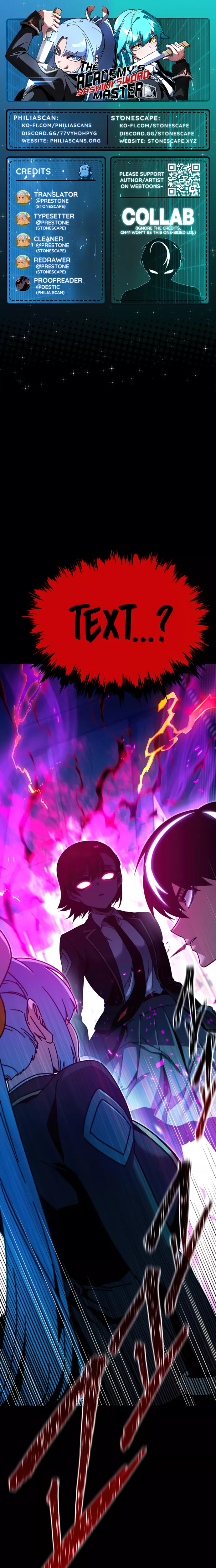 Read The Academy’s Sashimi Sword Master Chapter 39 Online
