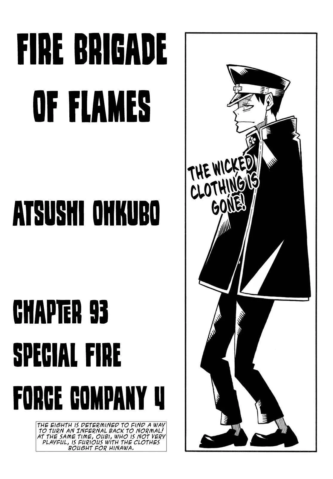 Read Enen no Shouboutai Chapter 93 - Special Fire Force Company 4 Online