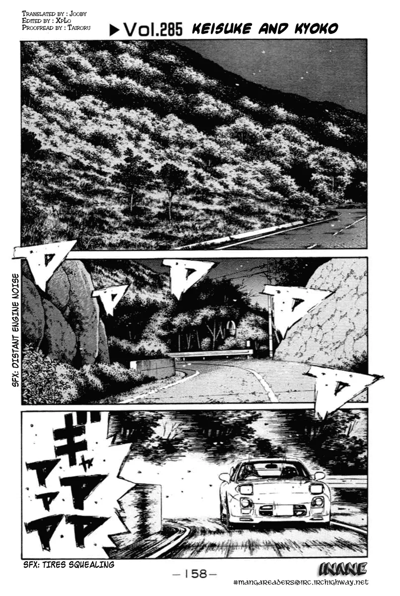 Read Initial D Chapter 285 Online