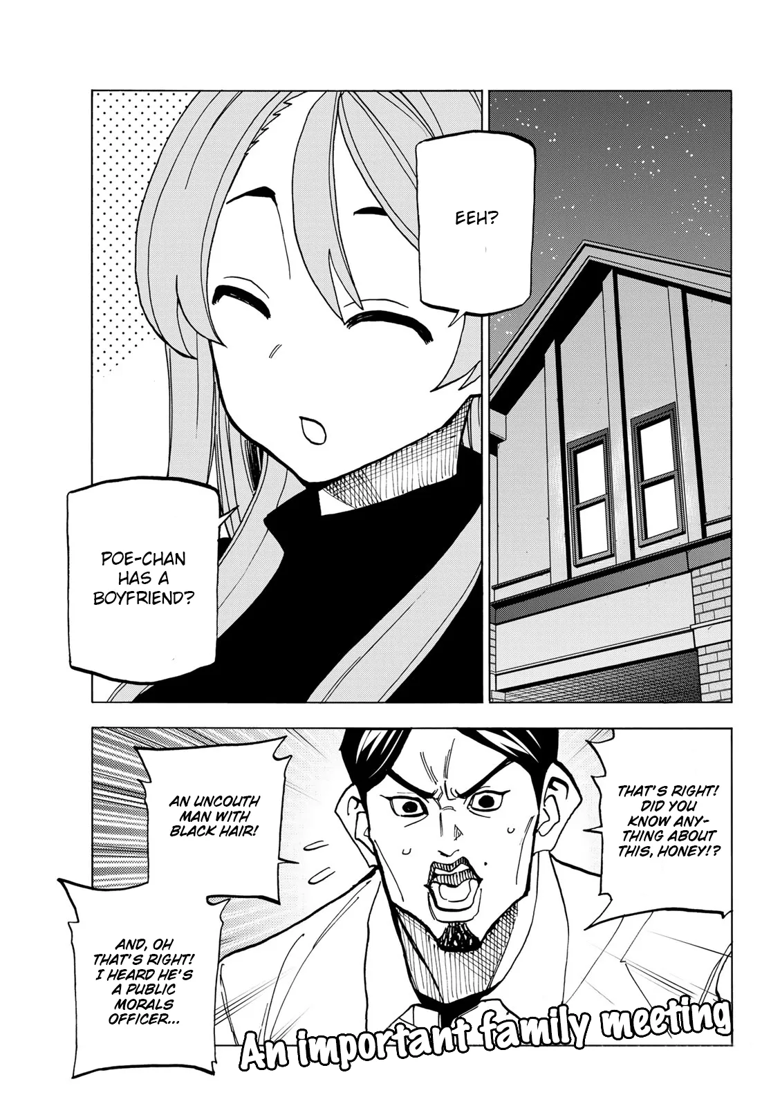 Read Ponkotsu Fuukiiin to Skaato take ga Futekisetsu na JK no Hanashi Chapter 52 - A story about dumb parents and a night on the town. Online