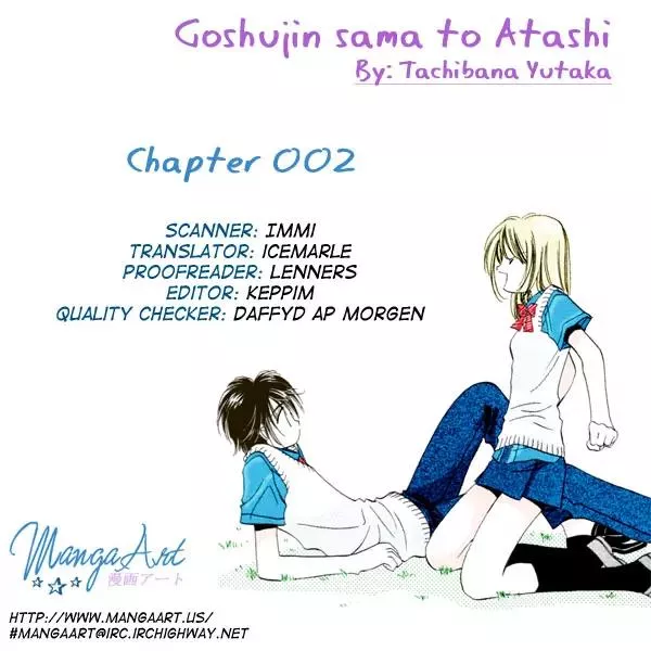 Read Goshujin-sama to Atashi Chapter 2 - Master And I Online