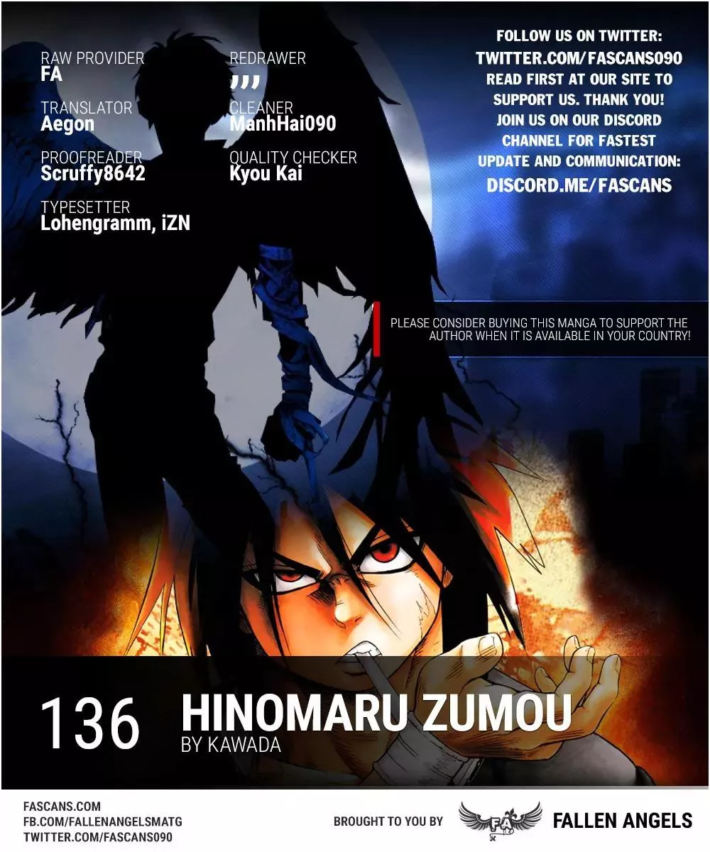 Read Hinomaru Zumou Chapter 136 - Idiot and Idiot 3 Online