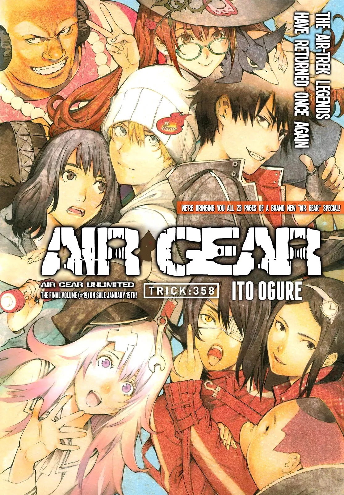 Read Air Gear Chapter 358 Online