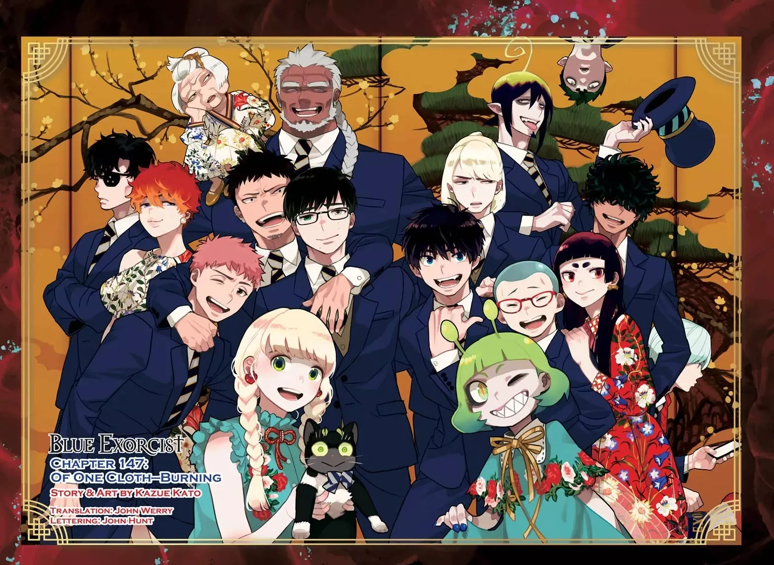 Read Ao no Exorcist Chapter 147 Online