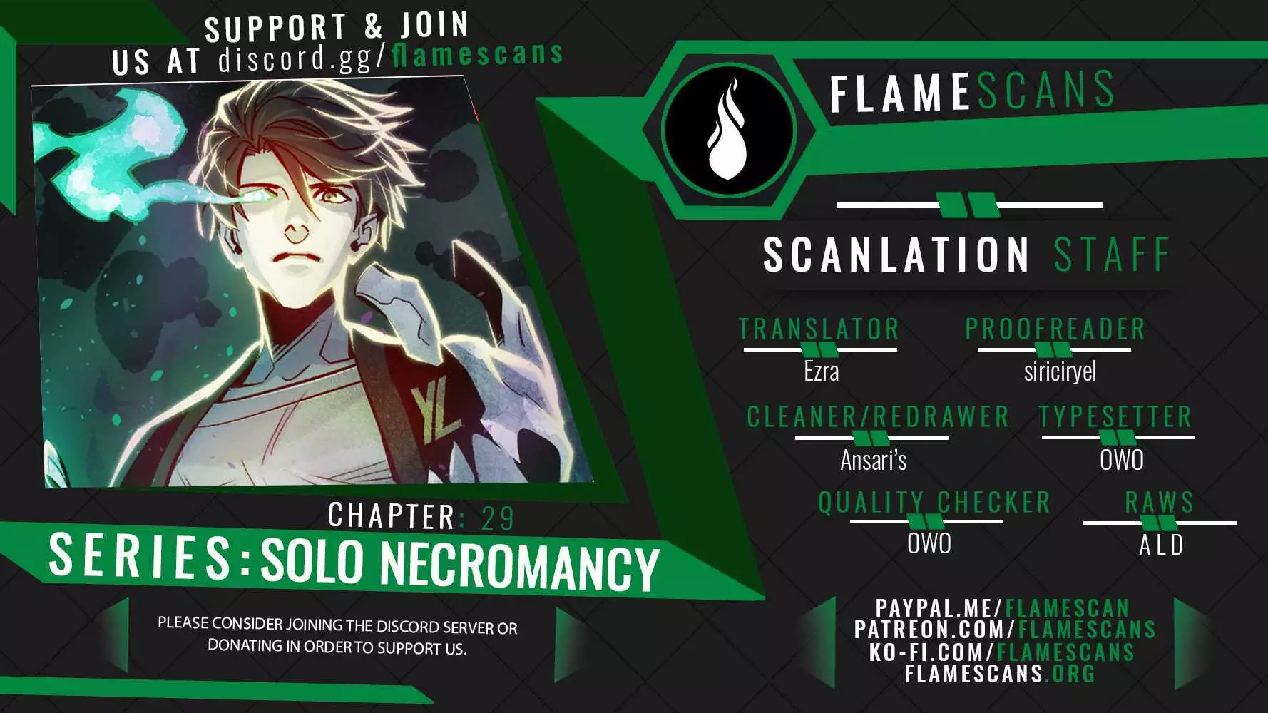 Read Solo Necromancy Chapter 29 Online