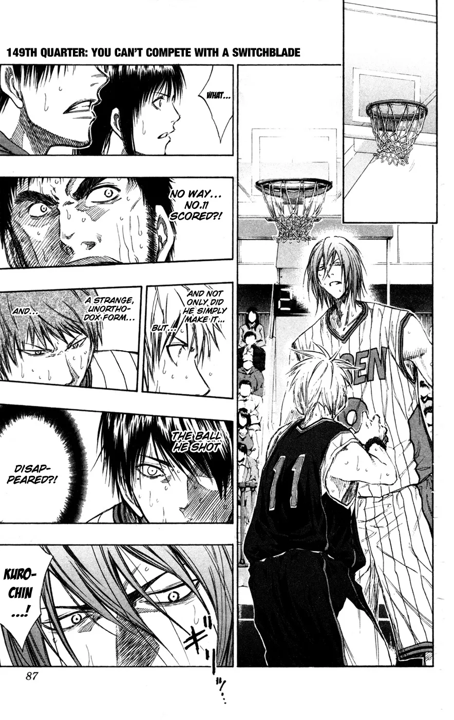 Read Kuroko no Basket Chapter 149 - You Can't Compete With Switchblade Online