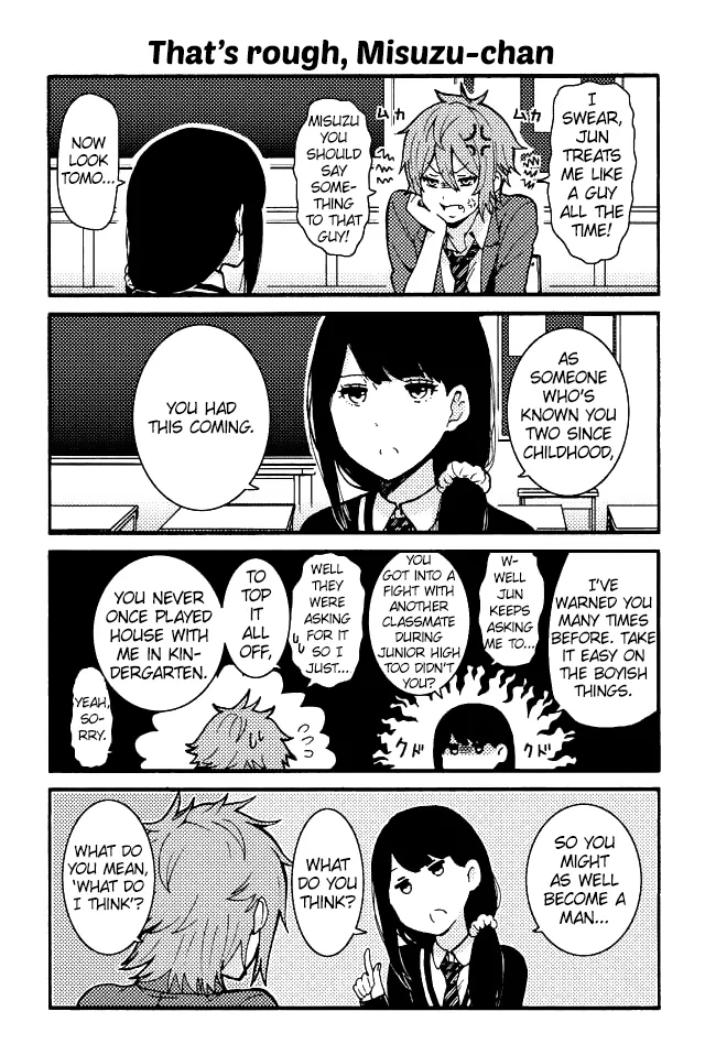 Read Tomo-chan wa Onna no ko! Chapter 6 - That's Rough, Misuzu-chan Online