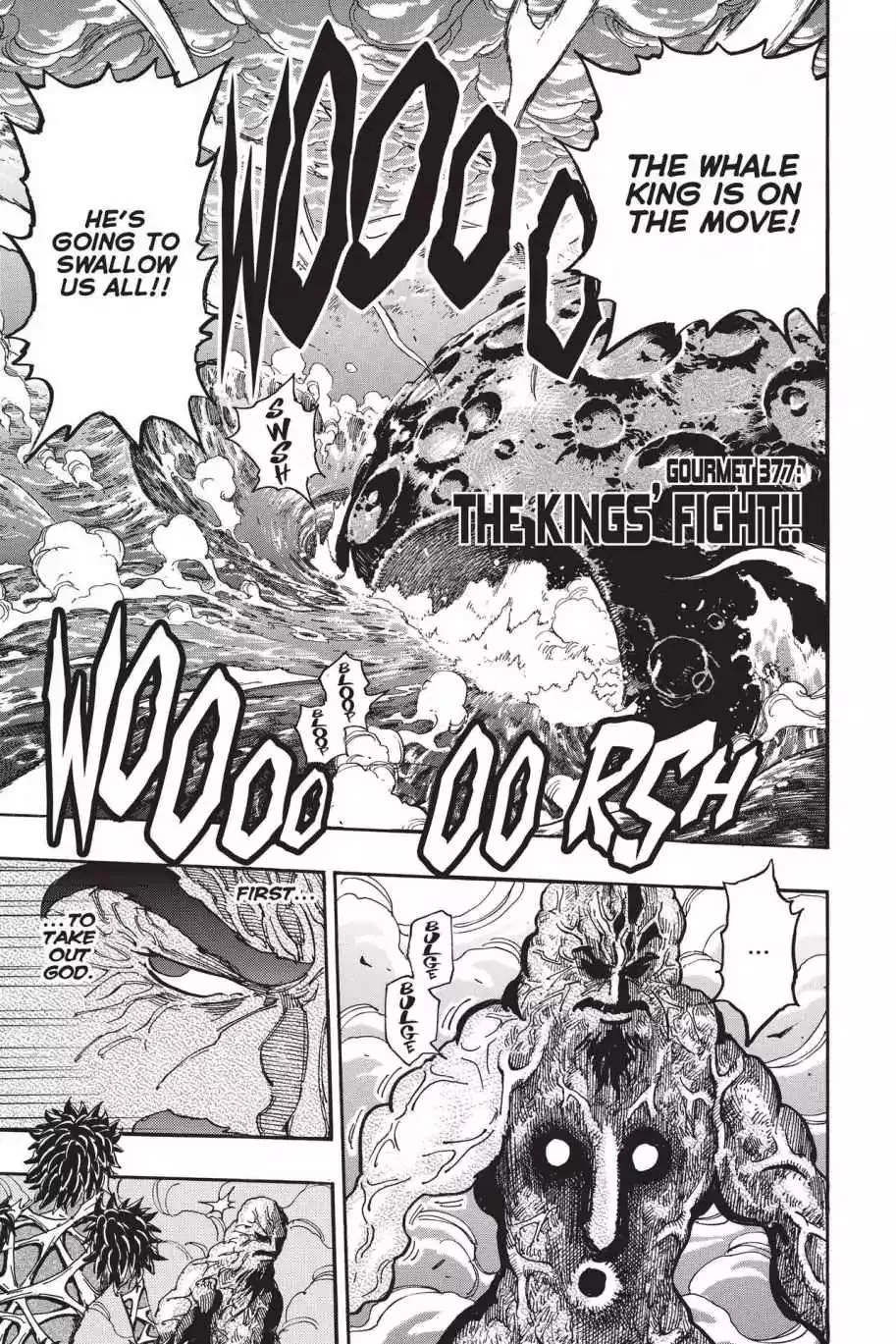 Read Toriko Chapter 377 - Vol.41 Gourmet 377: The Kings' Fight!! Online