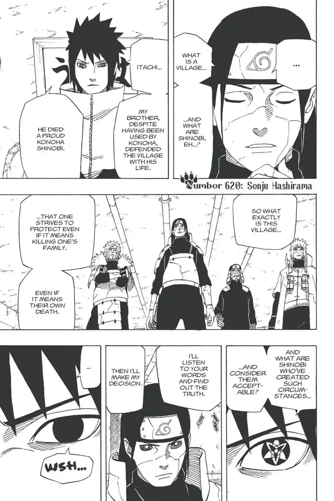 Read Naruto Chapter 620 - Senju Hashirama Online