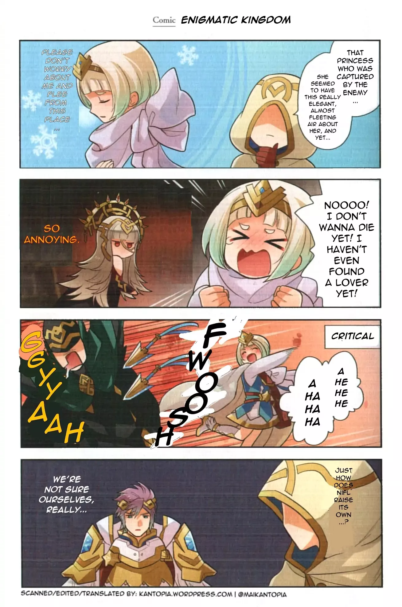 Read Fire Emblem Heroes Daily Lives of the Heroes Chapter 0.10 Online