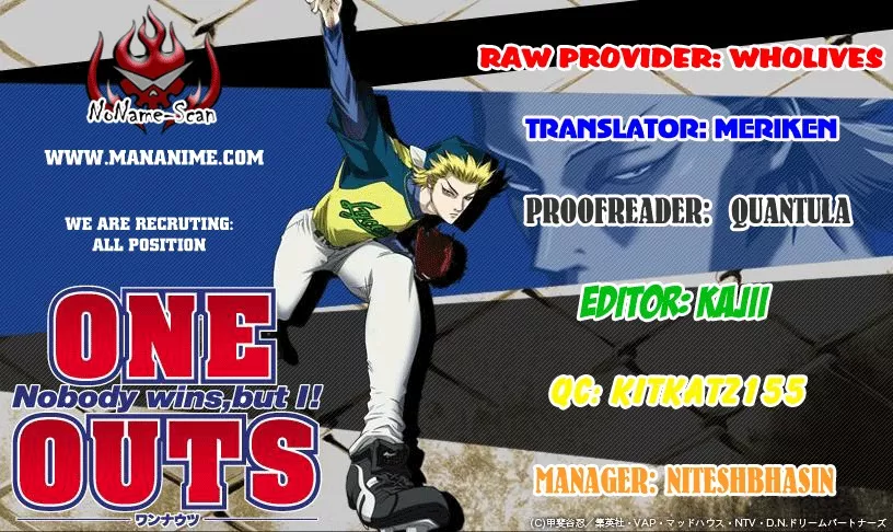 Read One Outs Chapter 19 - Intentional Walk Online