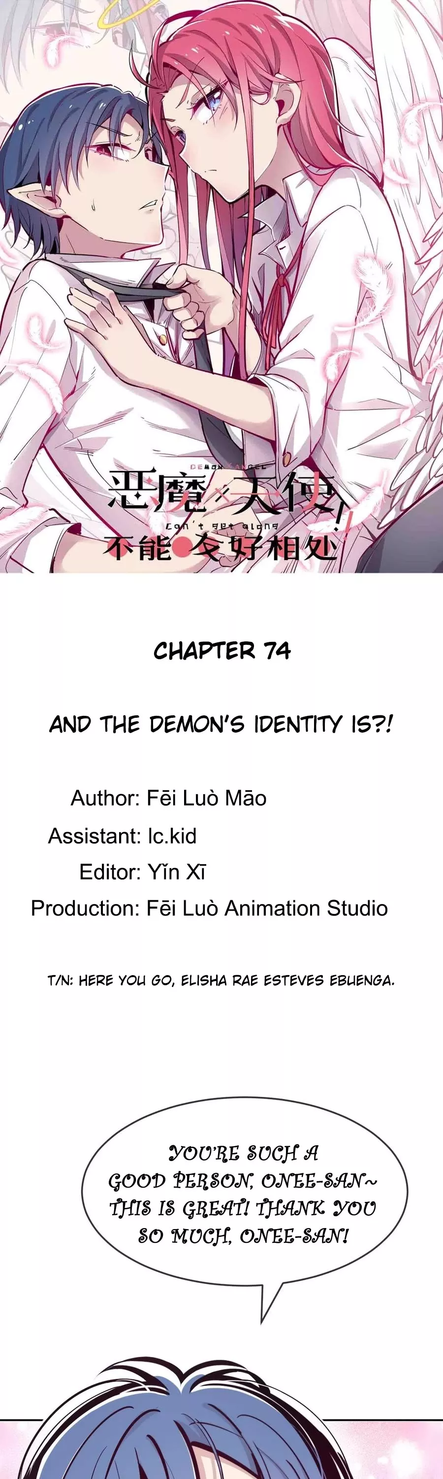 Read Demon X Angel, Can’t Get Along! Chapter 74 Online