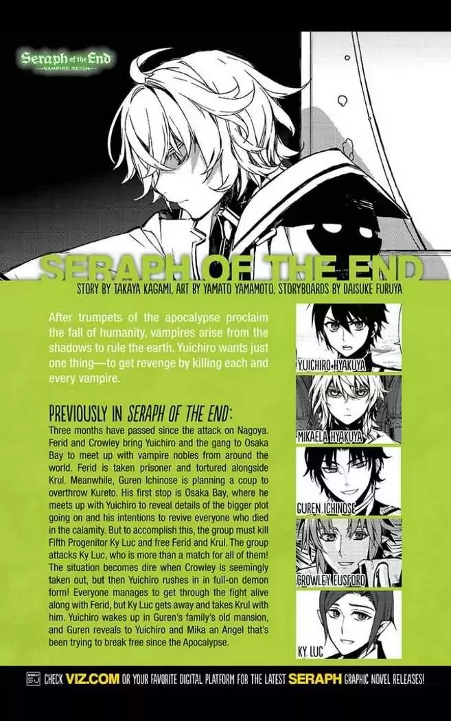 Read Seraph of the End Chapter 64 - The Name of An Angel Online