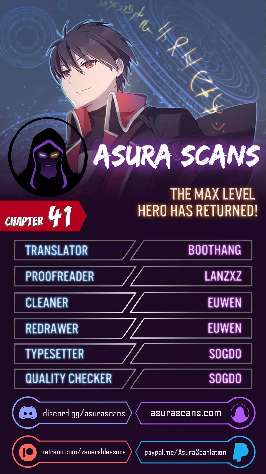 Read The Max Level Hero Has Returned! Chapter 41 Online