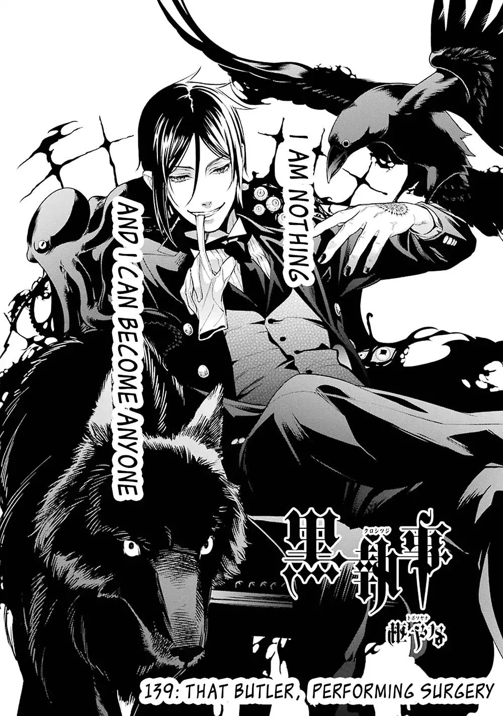 Read Kuroshitsuji Chapter 139 - That Butler, Performing Surgery Online