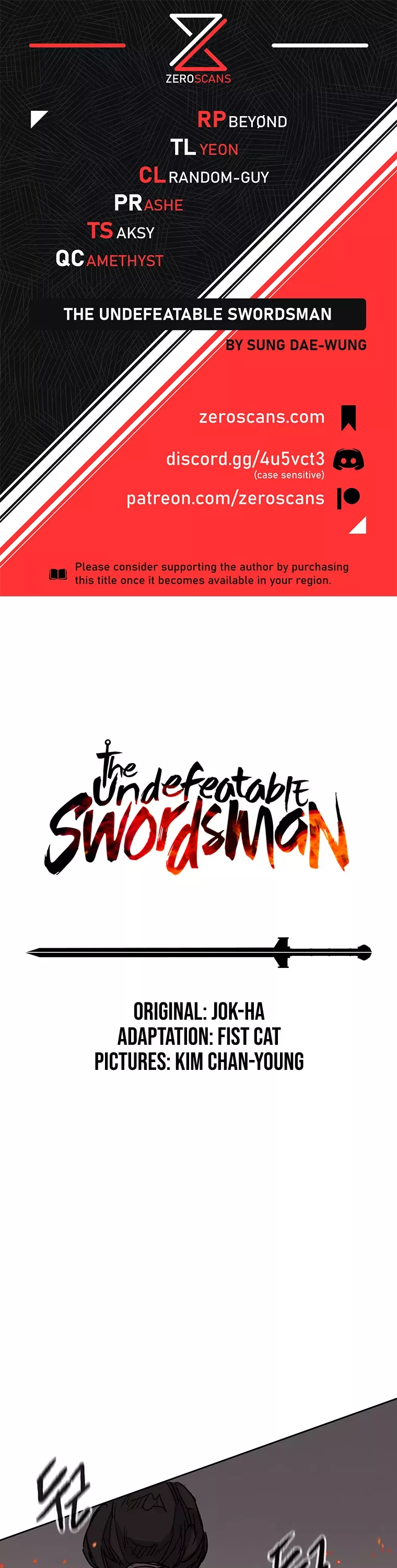 Read The Undefeatable Swordsman Chapter 172 Online