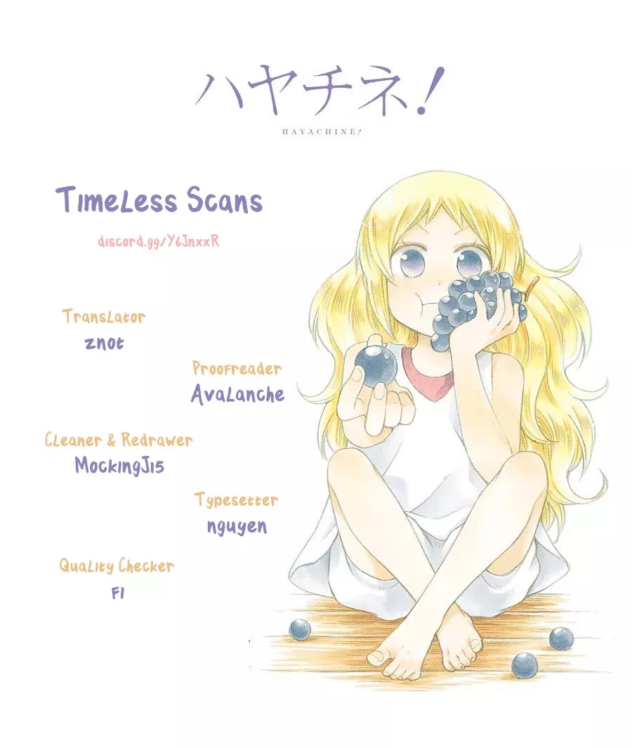 Read Hayachine! Chapter 25 - Dreams are just Dreams Online