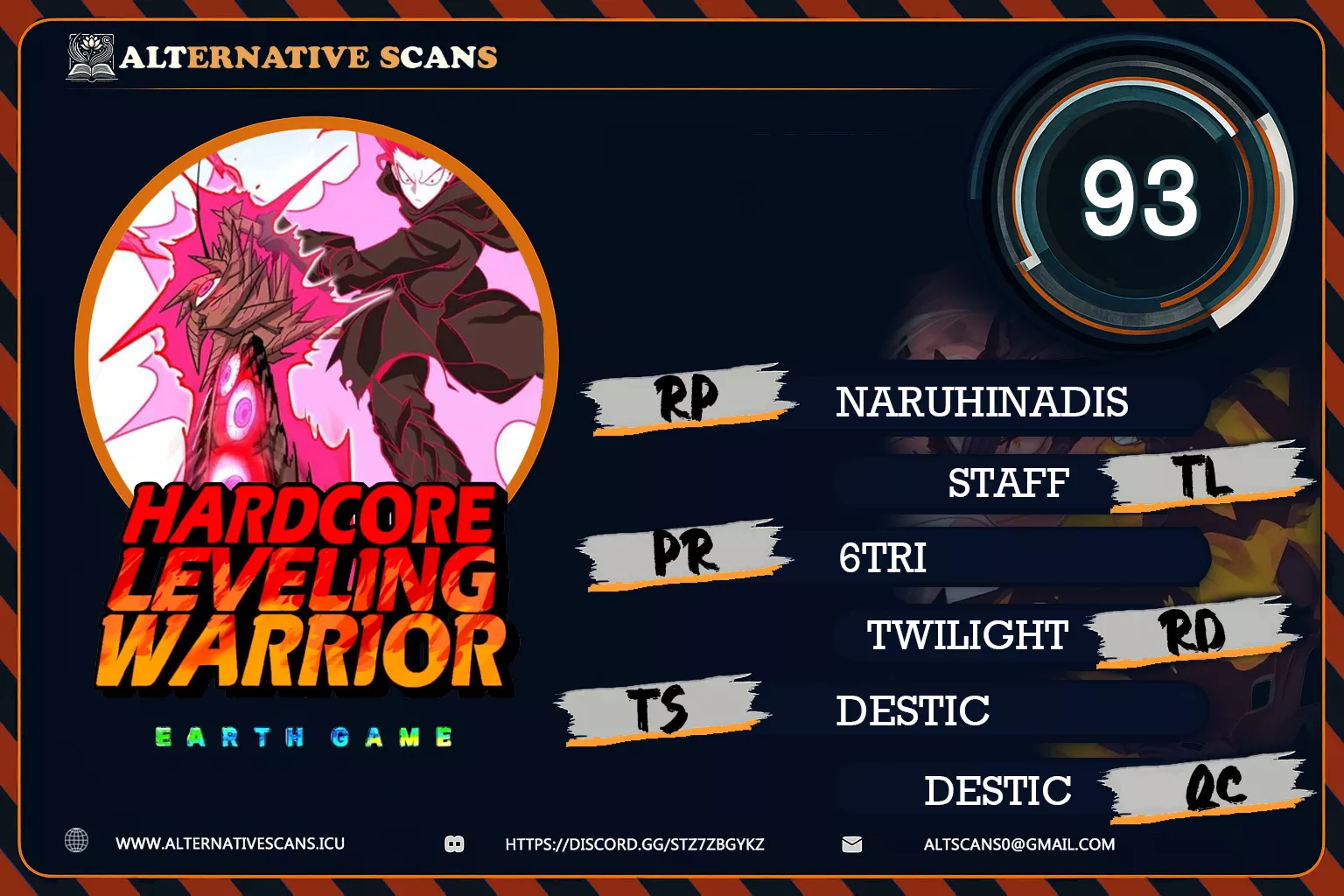 Read Hardcore Leveling Warrior: Earth Game Chapter 93 - The Reckless Friend Online