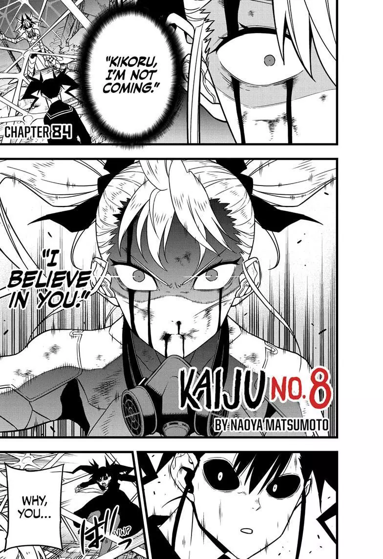 Read Kaiju No. 8 Chapter 84 Online