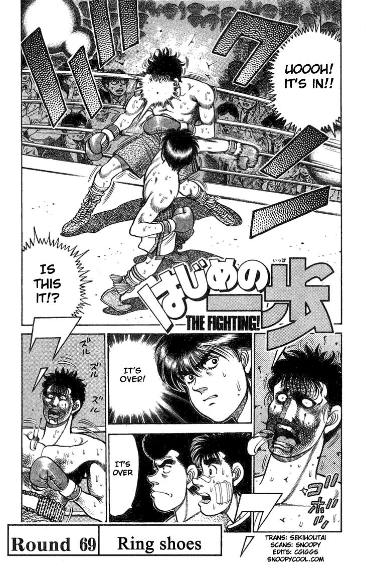 Read Hajime no Ippo Chapter 69 - Rising Shoes Online