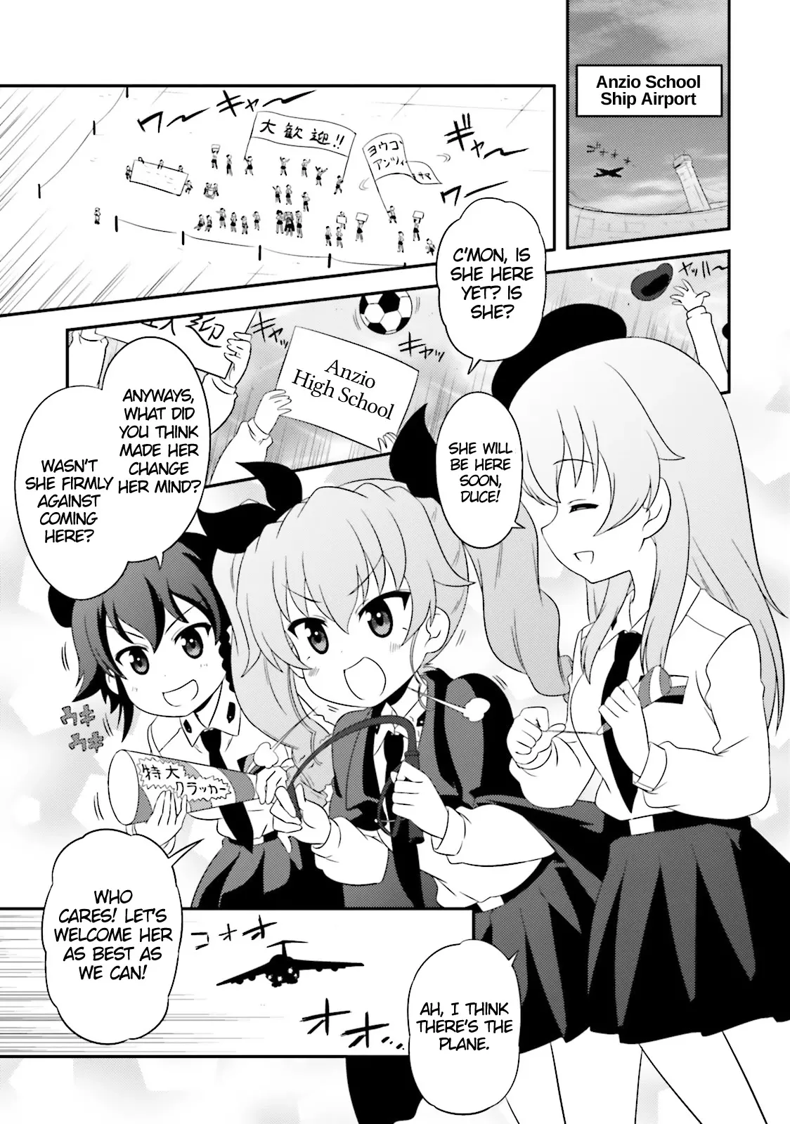 Read Girls & Panzer – Motto Love Love Sakusen desu! Chapter 56 - It's Arisu in Anzioland! Online