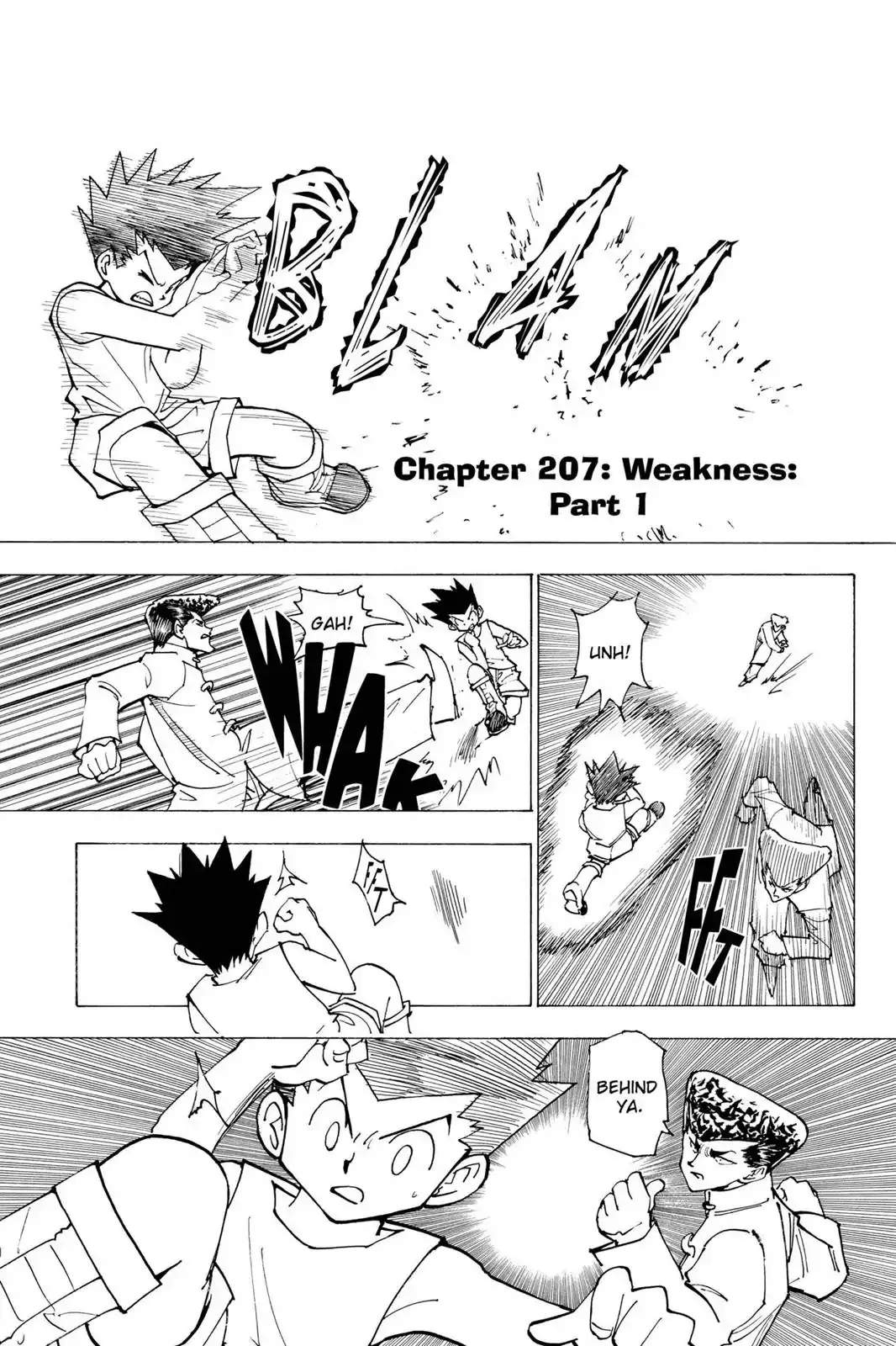 Read Hunter X Hunter Chapter 207 - Weakness: Part 1 Online