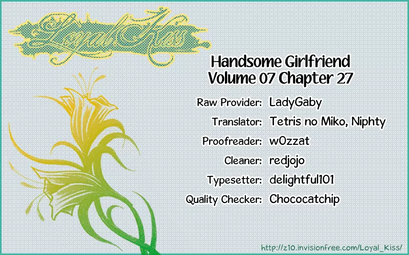 Read Handsome Girlfriend Chapter 27 Online