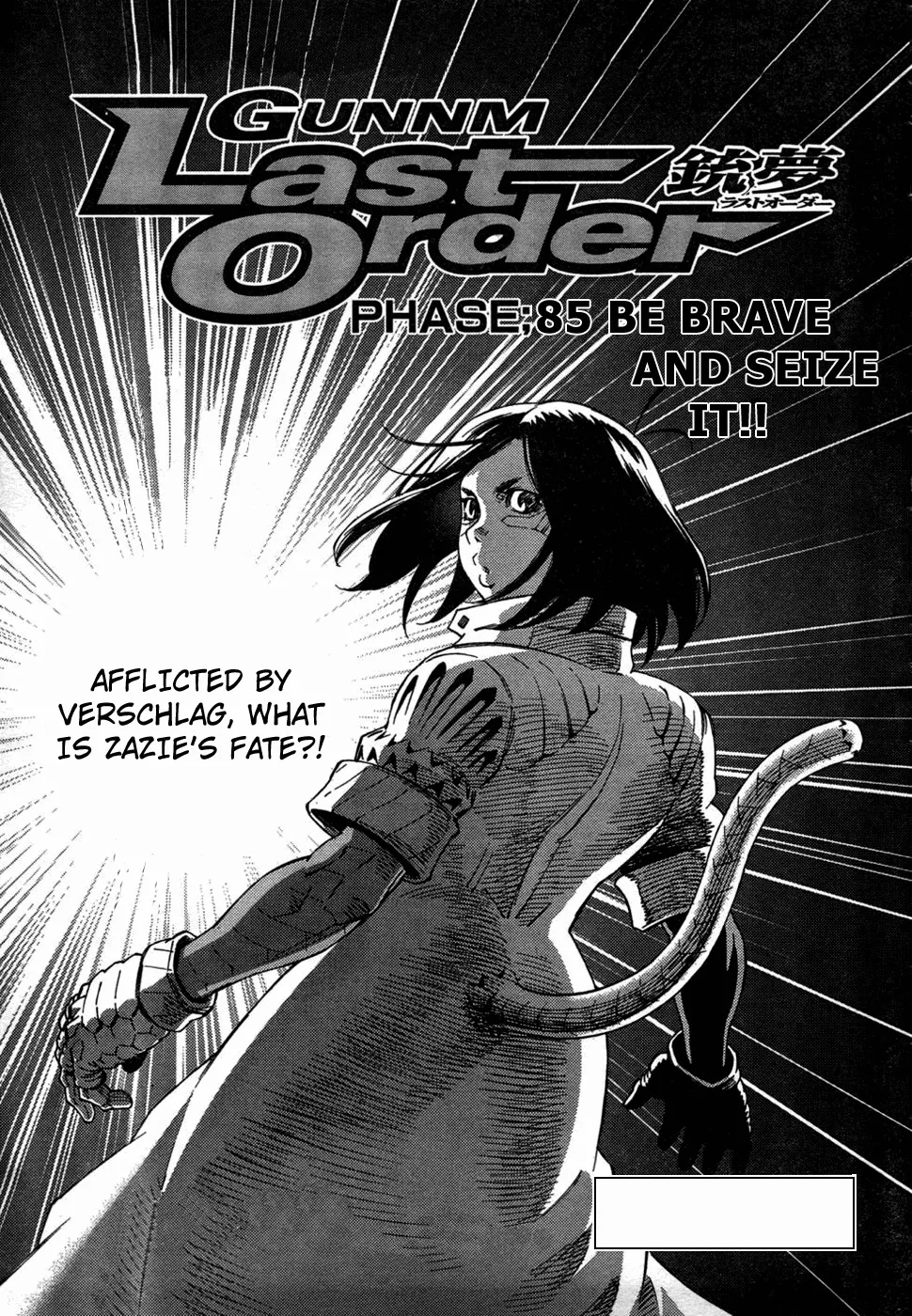 Read Battle Angel Alita: Last Order Chapter 85 - Be Brave and Seize It Online