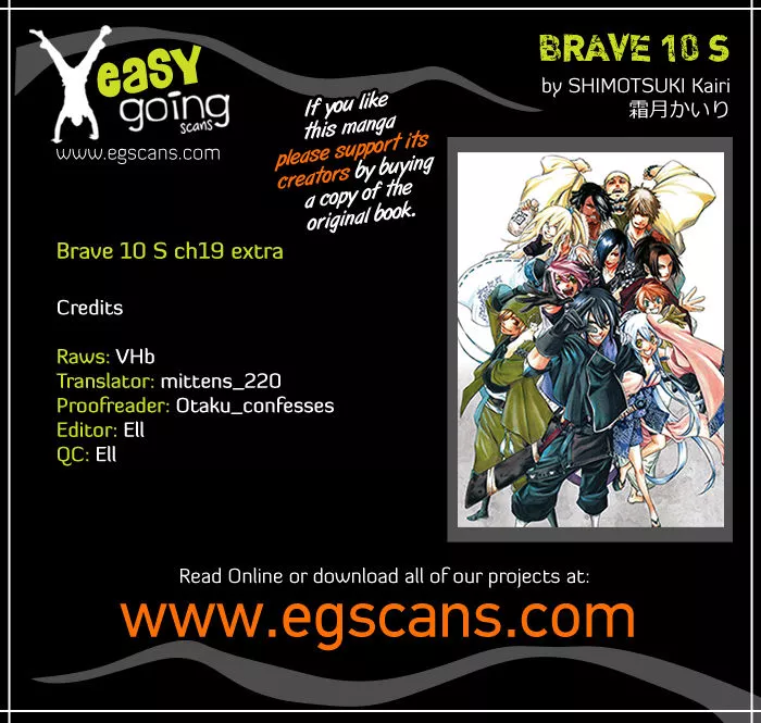 Read Brave 10 S Chapter 19.5 - Extra Online