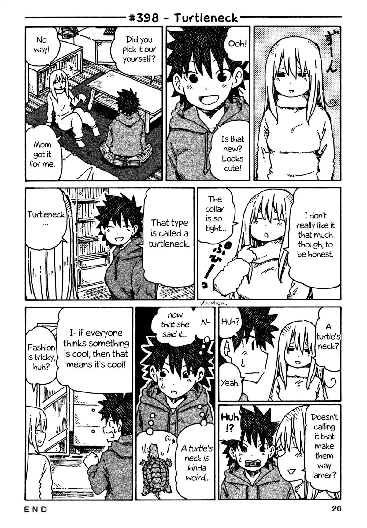 Read Hatarakanai Futari (The Jobless Siblings) Chapter 398 - Turtleneck Online