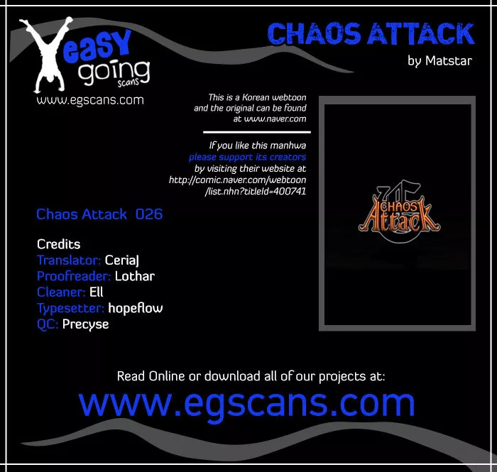 Read Chaos Attack Chapter 26 Online