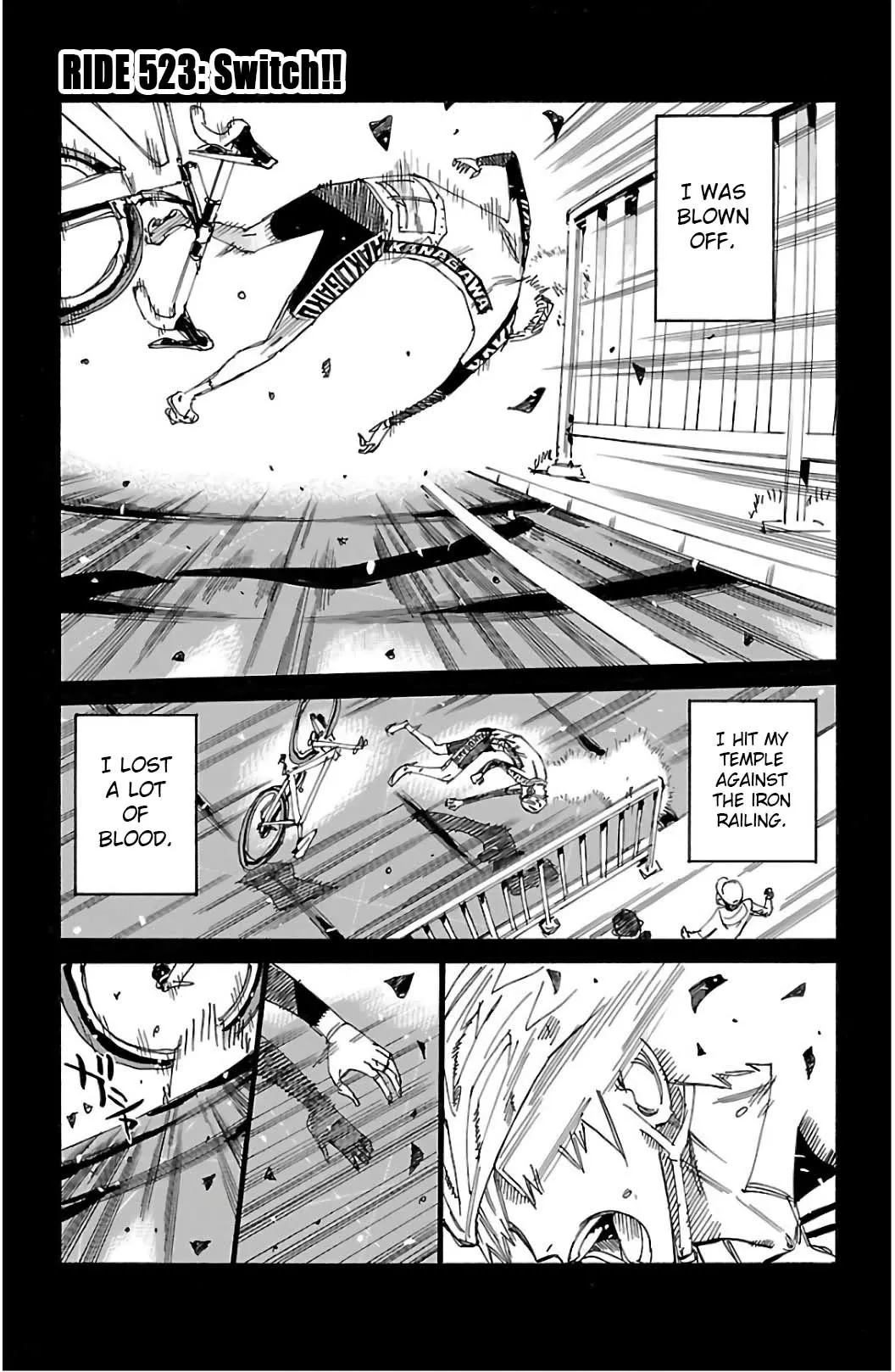 Read Yowamushi Pedal Chapter 523 - Switch!! Online